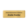 BD-MTL-1X3 | 3" W x 1" H - Metal Name Badge