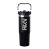BTM30-E | 30 oz. Bayshore Stainless Steel Travel Mug (Engraved Imprint)