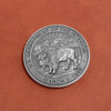 COINZA-2-0 | 2" Zinc Challenge Coin (No Color Fill)