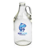 IDP-BWG-2 | 64 oz. Clear Glass Beer Growler (2 Color Imprint)