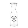 IDP-GC34-1 | 34 oz. Clear Glass Carafe (1 Color Imprint)