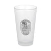 IDP-GW14-1 | 16 oz. Decker Frosted Pint Glass (1 Color Imprint)