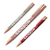 IDP-MRQ-C | Leo Softy Rose Gold Metal Pen (Full Color Imprint)