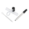 IDP-STRAW2-1 | Retractable Metal Straw with Cleaner (1 Color Imprint)