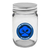 MJSC12-F | 12 oz. Mason Jar Storage Container (Full Color Imprint)