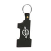 NOKT-1 | 1-Shaped Soft Plastic Key Tag (1 Color Imprint)