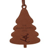 ORN-L-45 | 4.5" Leather Ornament