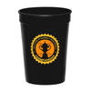 PL12-2 | 12 oz. Fanatic Plastic Stadium Cup (2 Color Imprint)