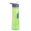 PL22-1 | 22 oz. Aqua Plastic Sports Water Bottle (1 Color Imprint)