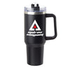 PTM40-2 | 40 oz. Pinnacle Stainless Steel Travel Mug (2 Color Imprint)