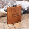 SS6-1 | 6 oz. Lazio Stainless Steel Hip Flask (1 Color Imprint)