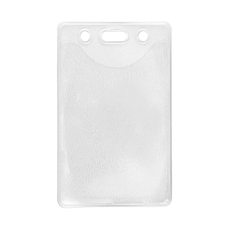 1815-1100 | 2.60" W x 4.06" H - Vertical Clear Vinyl Badge Holder (Blank)