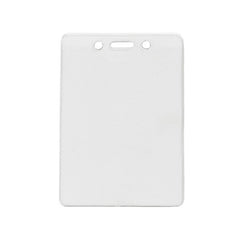 1815-1450 | 3.25" W x 4.80" H - Vertical Clear Vinyl Badge Holder (Blank)