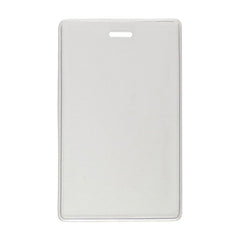 1840-5070 | 2.78" W x 4.38" H - Vertical Clear Vinyl Badge Holder (Blank)