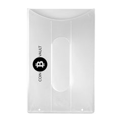 1840-6070-C | 3.63" W x 2.31" H - Multi-Directional Rigid Card Holder (1 Color Imprint)