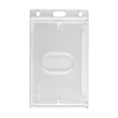 1840-6500 | 2.18" W x 3.38" H - Vertical Rigid Card Holder (Blank)