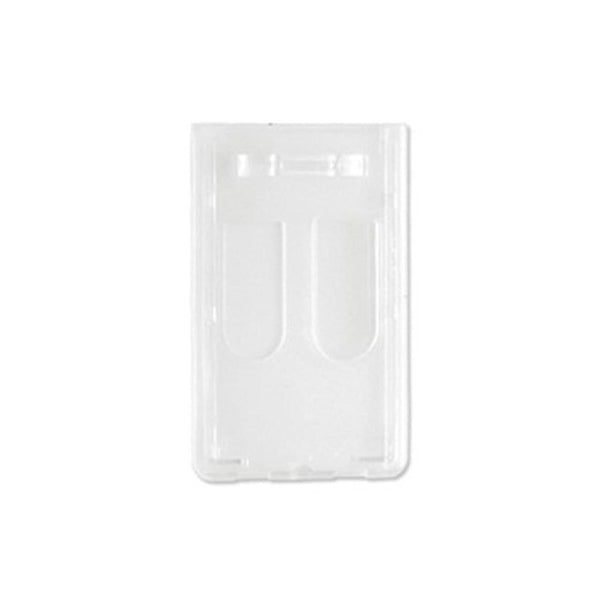 1840-6550 | 2.15" W x 3.44" H - Vertical Rigid Card Holder (Blank)