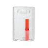 1840-6566 | 2.28" W x 3.60" H - Vertical Rigid Card Holder (Blank)