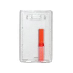 1840-6566 | 2.28" W x 3.60" H - Vertical Rigid Card Holder (Blank)