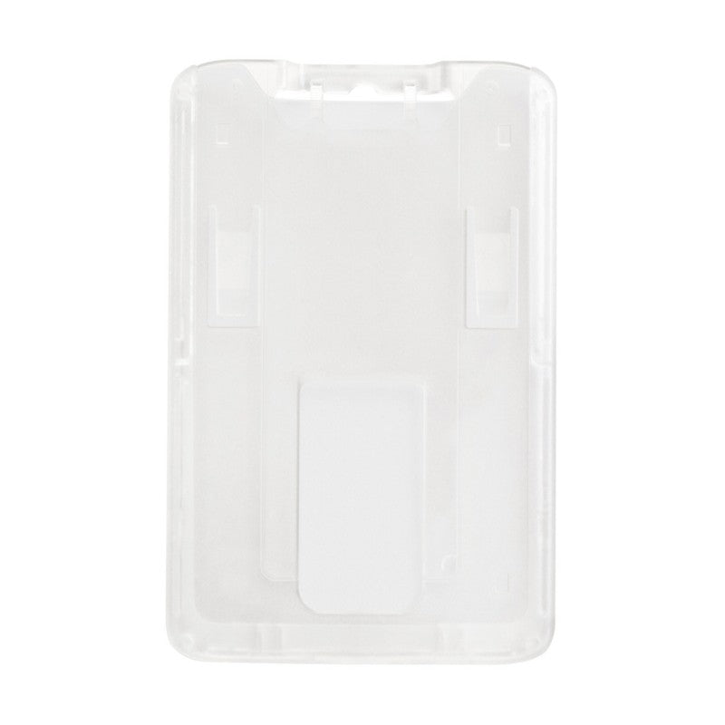 1840-664X | 2.66" W x 3.75" H - Vertical Rigid Card Holder (Blank)