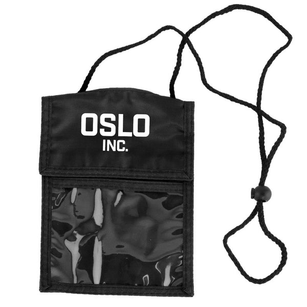 1860-250X-C | 5.50" W x 7.00" H - 3-Pocket Credential Wallet (1 Color Imprint)