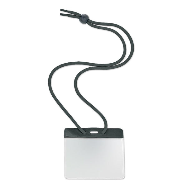 1860-280X | 4.10" W x 3.50" H - Adjustable Cord Lanyard Combo
