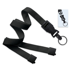2135-468X | 5/8" Polyester Lanyard with Breakaway and Quick Release (Split Ring)
