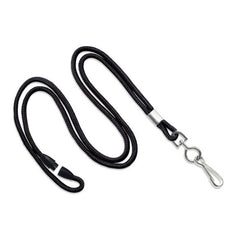 2137-200X | 1/8" Round Braid Lanyard with Breakaway (J-Hook)