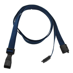2137-20XX | 3/8" Recycled PET Lanyard with Breakaway (Plastic J-Hook)