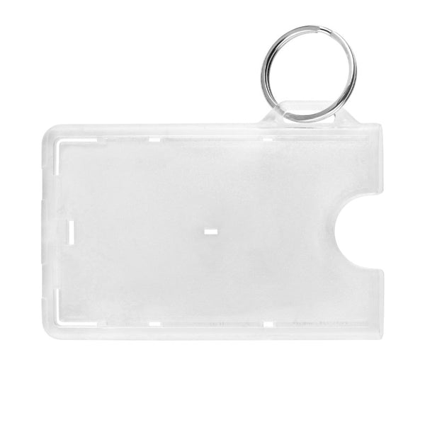 706-RNG | 3.50" W x 2.13" H - Horizontal Rigid Card Holder (Blank)