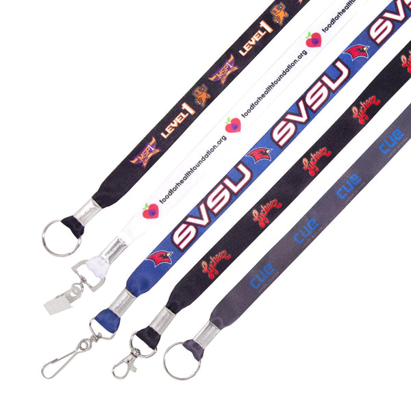 FPL-1 | 1" Flat Polyester Lanyard