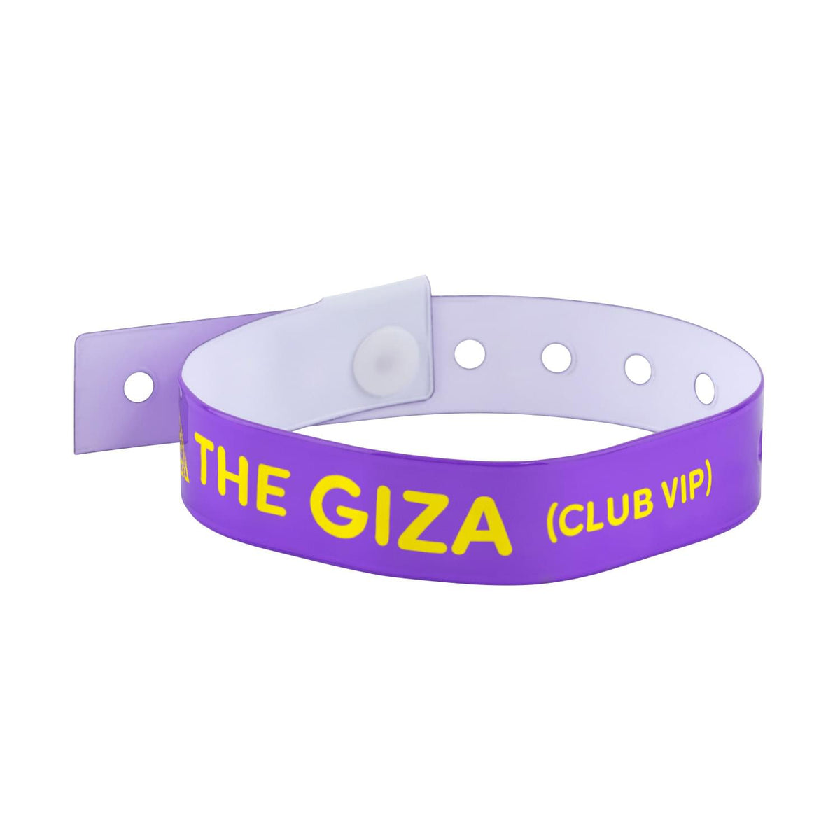 IDP-LS-VIN | Custom Vinyl Wristband (L-Shaped)