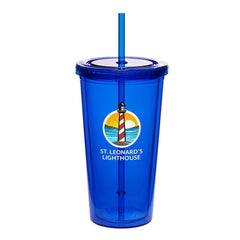 AC20-F | 20 oz. Classic Double-Wall Acrylic Tumbler (Full Color Imprint)