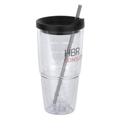 AC24-1 | 24 oz. Comet Double-Wall Acrylic Tumbler (1 Color Imprint)