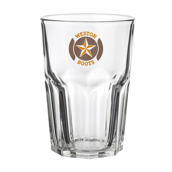 ACBG12-2 | 12.5 oz. Alamo Classic Bar Glass (2 Color Imprint)