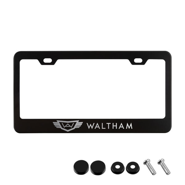 AELP-E | AutoEtch Aluminum License Plate Frame (Engraved Imprint)