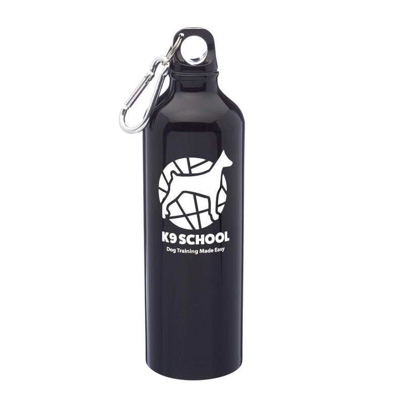 AL24-1 | 24 oz. Tag-a-Long Aluminum Water Bottle (1 Color Imprint)