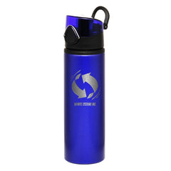 AL25-E | 25 oz. Flip Aluminum Water Bottle (Engraved Imprint)
