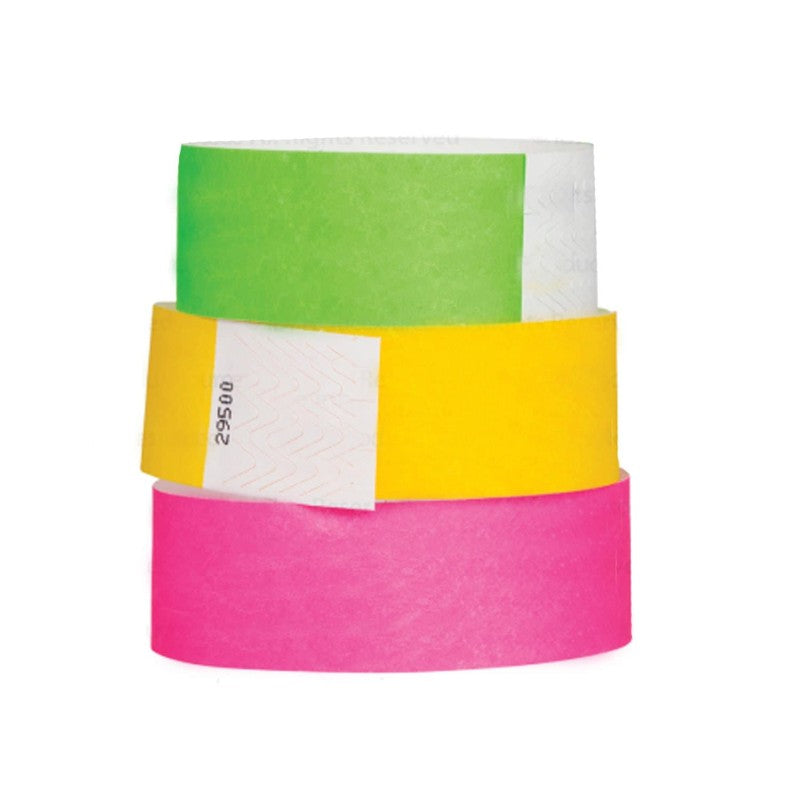 ANTS-CL-34 | 3/4" Closeout Stock DuPont™ Tyvek® Wristband