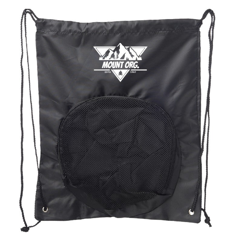 BCDS-1 | Ball Carrier Drawstring Backpack (1 Color Imprint)