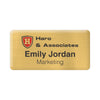 BD-MTL-15X3 | 3" W x 1.5" H - Metal Name Badge