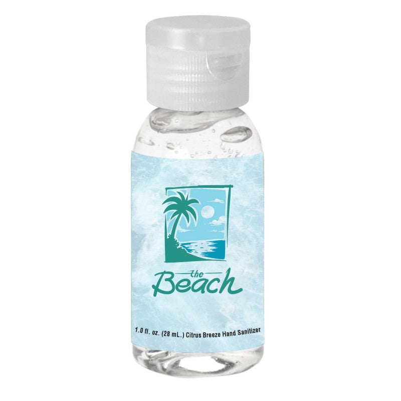 CHSRB1 | 1 oz. Clear Sanitizer in Round Bottle