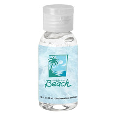 CHSRB1 | 1 oz. Clear Sanitizer in Round Bottle