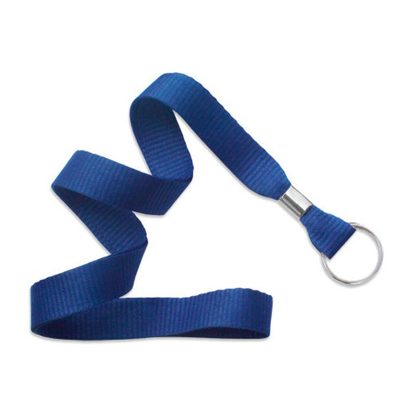 CL-2136-3652 | 5/8" Flat Blank Lanyard (Split Ring)