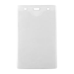 CL-506-456 | 4.25" W x 6.75" H - Vertical Clear Vinyl Badge Holder (Blank)