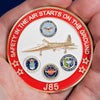 COINBR-15-2 | 1.5" Brass Challenge Coin (4 Colors on Both Sides)
