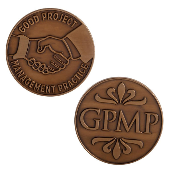 COINBR-175-0 | 1.75" Brass Challenge Coin (No Color Fill)