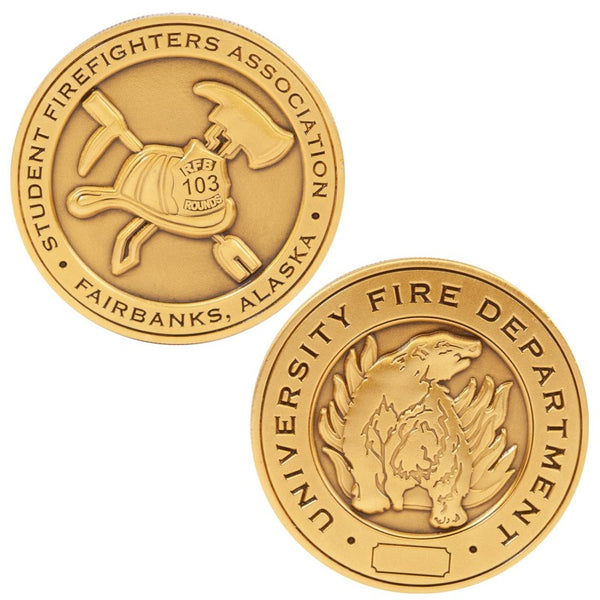 COINZA-175-0 | 1.75" Zinc Challenge Coin (No Color Fill)