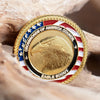 COINZA-2-1 | 2" Zinc Challenge Coin (4 Colors on 1 Side)