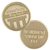 COINZA-275-0 | 2.75" Zinc Challenge Coin (No Color Fill)